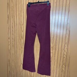 PINK  high waist flare pant